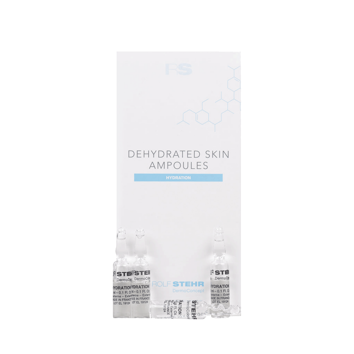 RS DermoConcept - Dehydrated Skin - Ampoules Hydration (10 Stk.)